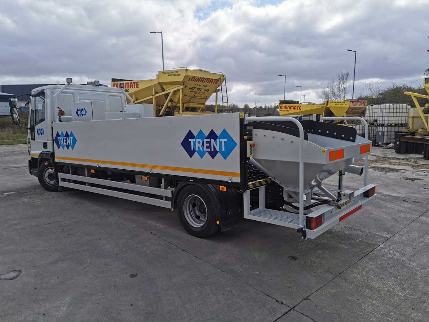 Concrete line pump