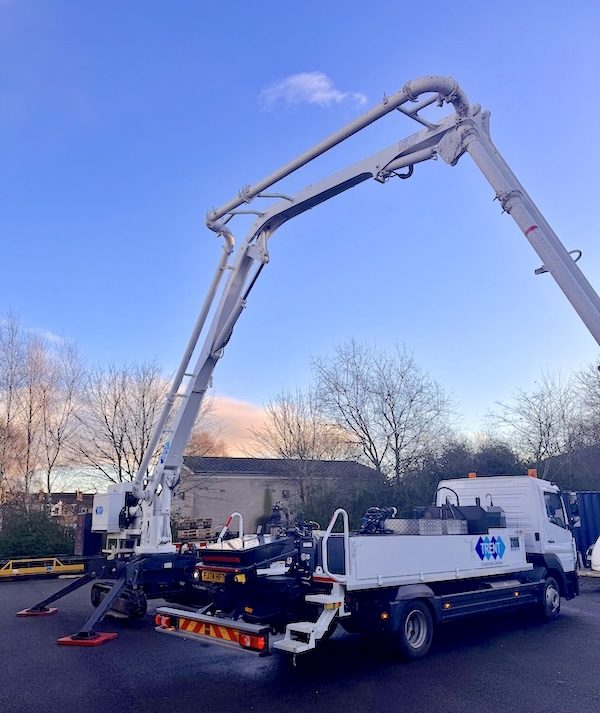 KCP line pump on site