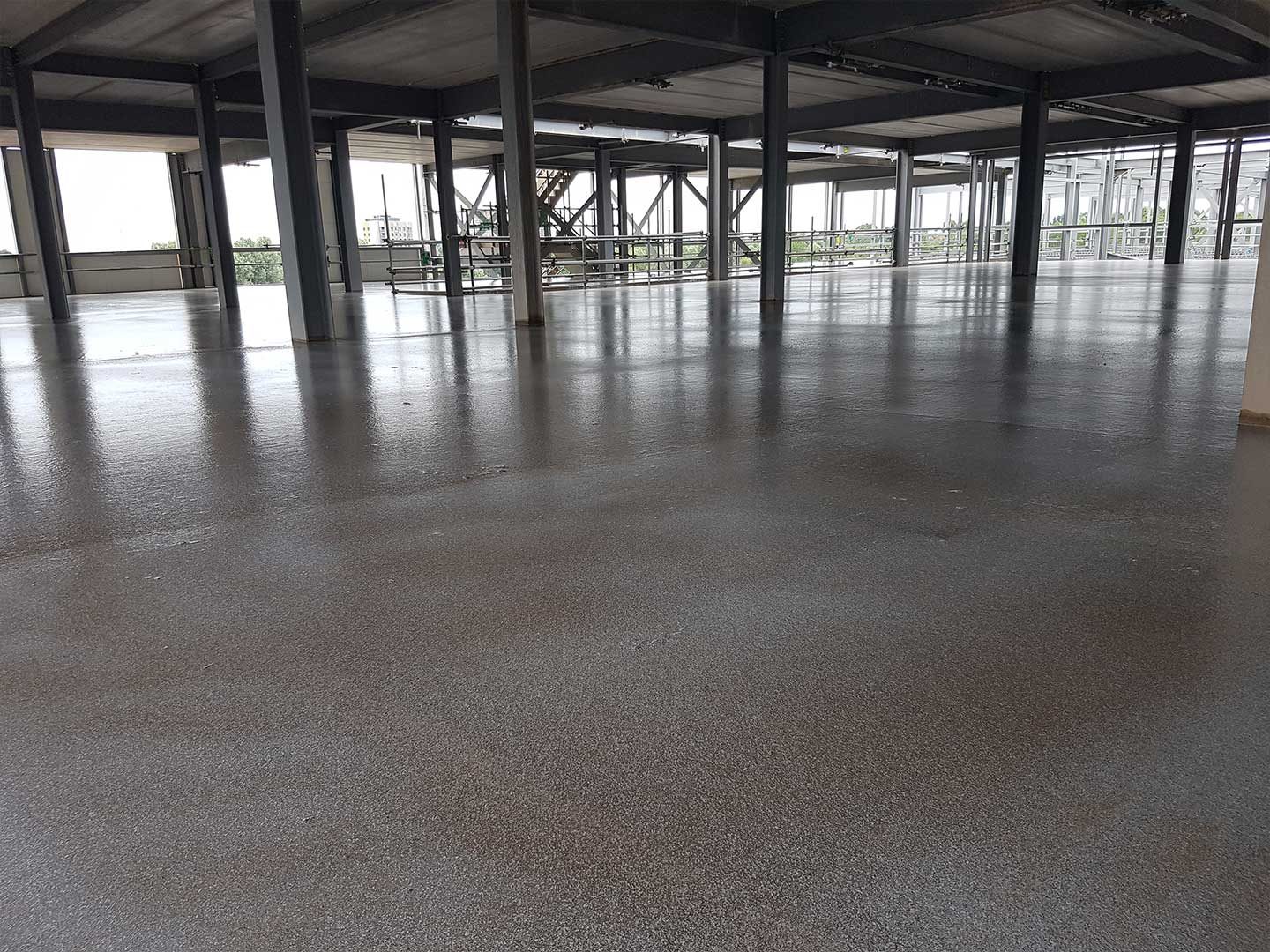 Finished screed floor